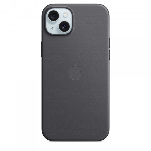 Чохол для смартфону Apple FineWoven Case with MagSafe iPhone 15 Plus Black (MT423)
