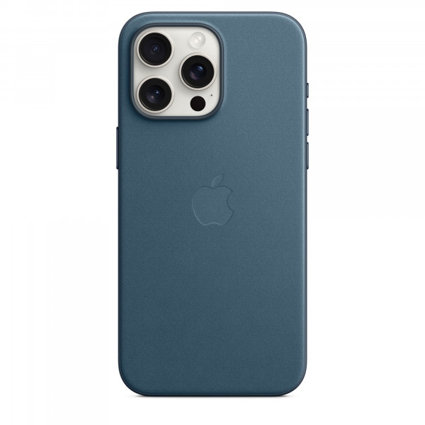 Чохол для смартфону Apple FineWoven Case with MagSafe iPhone 15 Pro Max Pacific Blue (MT4Y3)