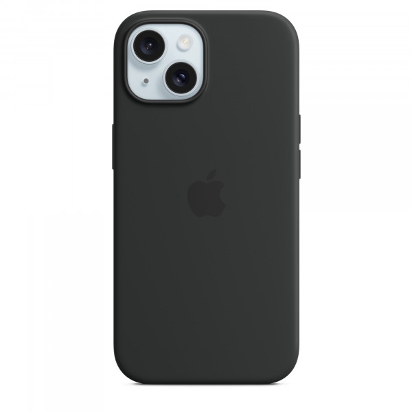 Чохол для смартфону Apple Silicone Case with MagSafe iPhone 15 Black (MT0J3)