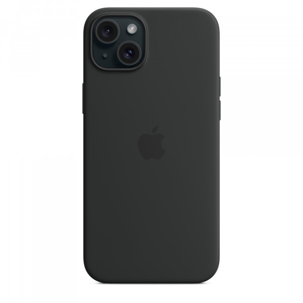 Чохол для смартфону Apple Silicone Case with MagSafe iPhone 15 Plus Black (MT103)