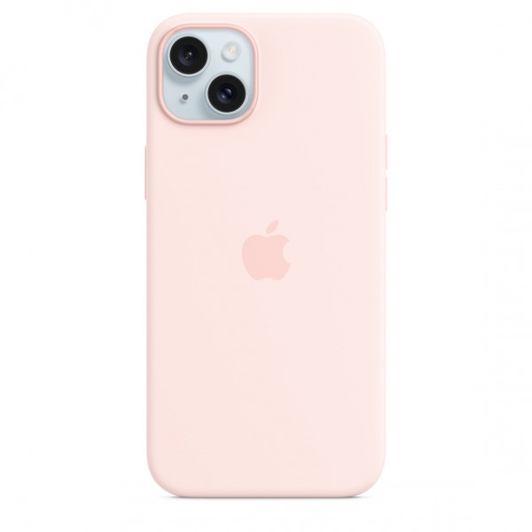 Чохол для смартфону Apple Silicone Case with MagSafe iPhone 15 Plus Light Pink (MT143)