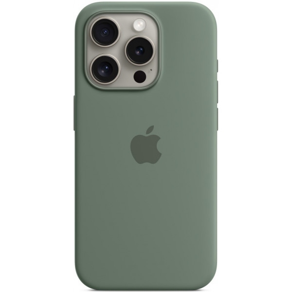 Чохол для смартфону Apple Silicone Case with MagSafe iPhone 15 Pro Cypress (MT1J3)