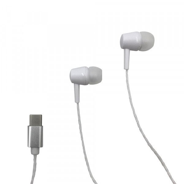 Навушники вкладиші дротові Media-Tech Magicsound USB-C (MT3600W)