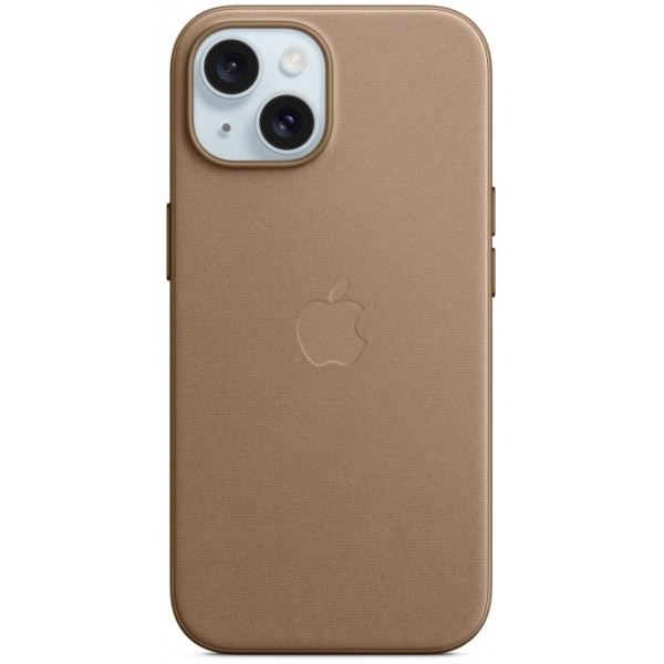 Чохол для смартфону Apple FineWoven Case with MagSafe iPhone 15 Taupe (MT3C3)