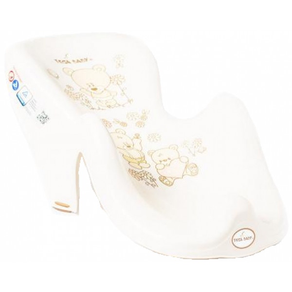 Гірка в ванночку Tega Baby Ведмедики, Бежевий (MS-003NOWY-119)