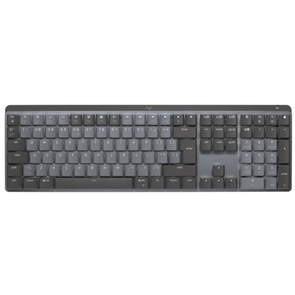 Клавіатура бездротова Logitech MX Mechanical Wireless Graphite Clicky (920-010759)