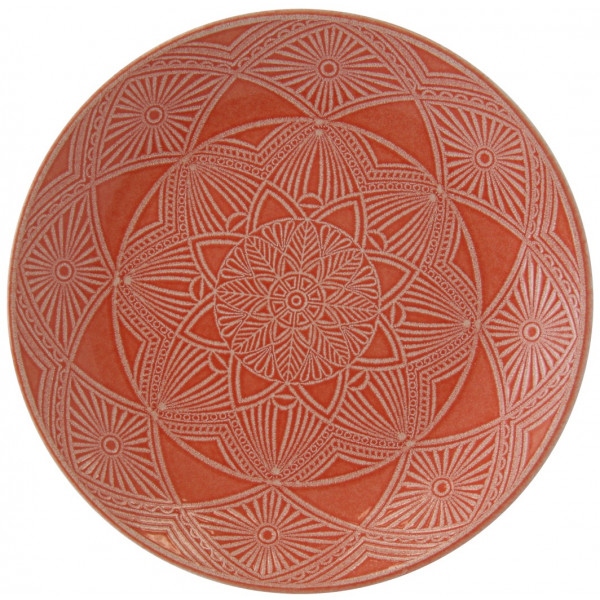 Тарілка обідня Milika Prosperity Coral 27 см (M0480-HX-2105D)