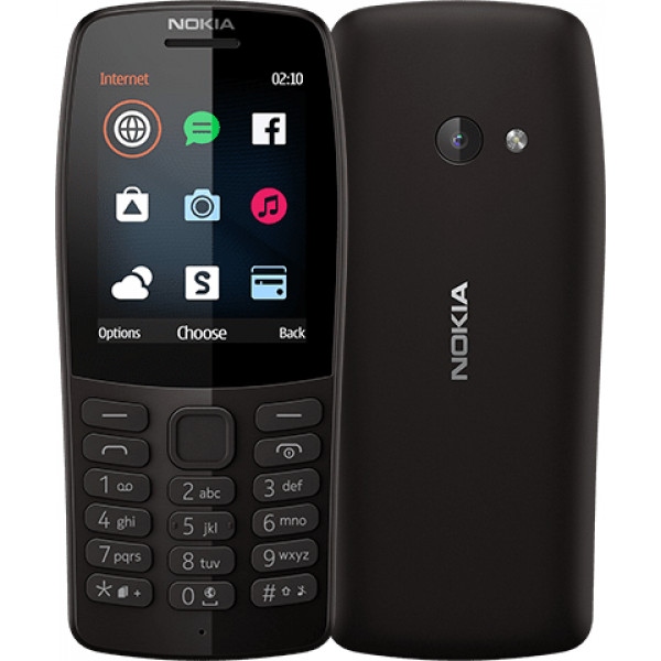 Мобільний телефон Nokia 210 Dual Sim Black