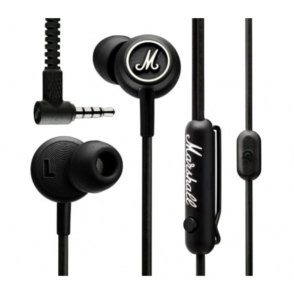 Навушники вкладиші Marshall Mode Black (4090939)