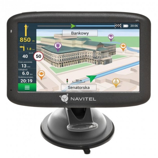 GPS навігатор Navitel E505 Magnetiс