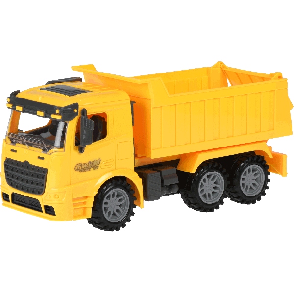 Наземна спецтехніка Same Toy Truck Самоскид Жовтий (98-611Ut-1)