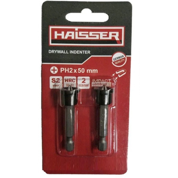 Біта для викрутки Haisser PH2х50 мм 2 шт. (2712514)