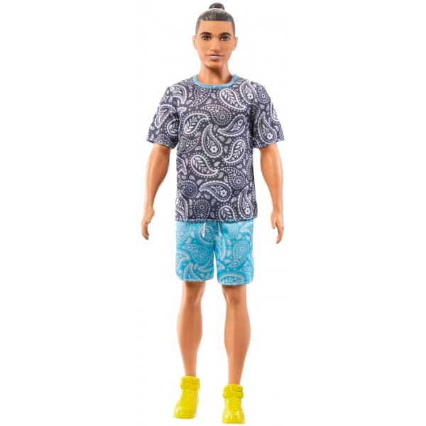 Лялька Barbie "Модник" у футболці з візерунком пейслі (HJT09)