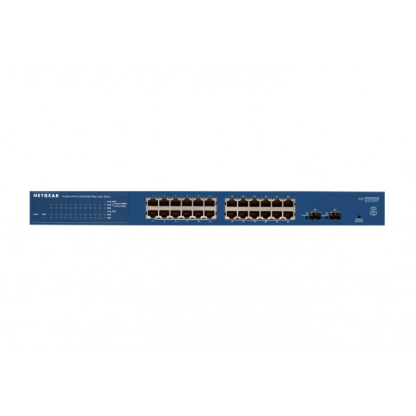 Коммутатор локальної мережі (Switch) Netgear GS724T-400EUS 24xGE, 2xSFP, L2+