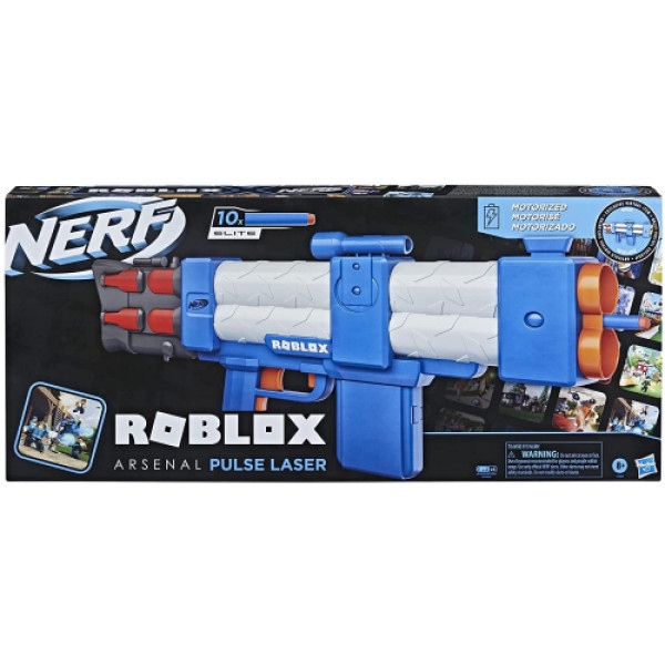 Бластер багатозарядний Hasbro Nerf Roblox Роблокс Пульс Лазер (F2484)