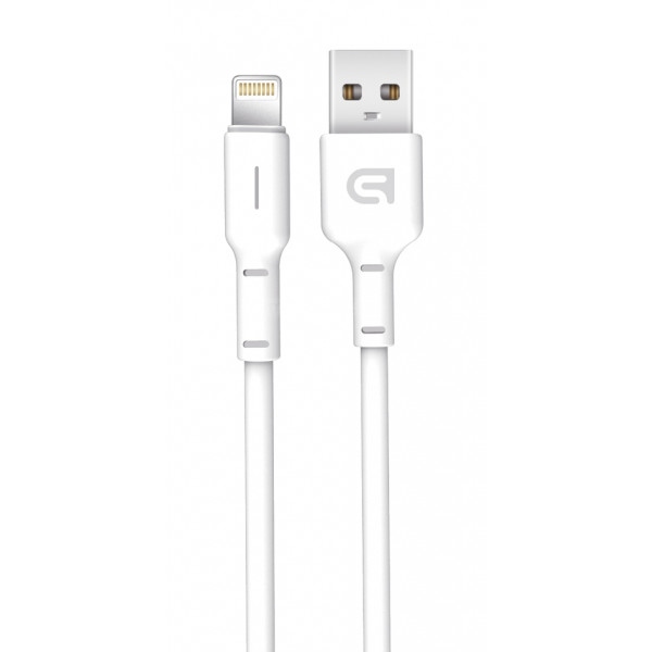 Кабель синхронізації даних Armorstandart AR12 USB - Lightning, 3А, 1 m White (ARM59531)