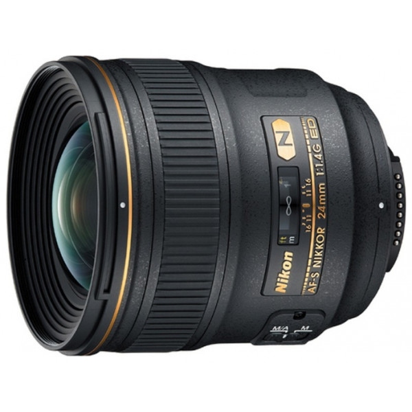 Объектив к фотокамере Nikon AF-S NIKKOR 24mm/1.4G ED (JAA131DA)