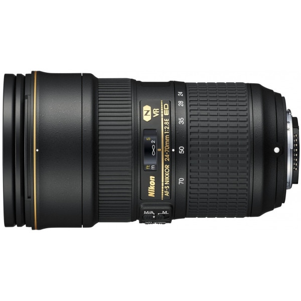 Об'єктив до фотокамери Nikon AF-S NIKKOR 24-70mm f/2.8E ED VR (JAA824DA)
