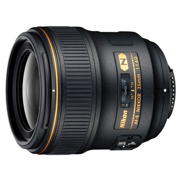 Объектив к фотокамере Nikon AF-S NIKKOR 35mm F1.4G (JAA134DA)