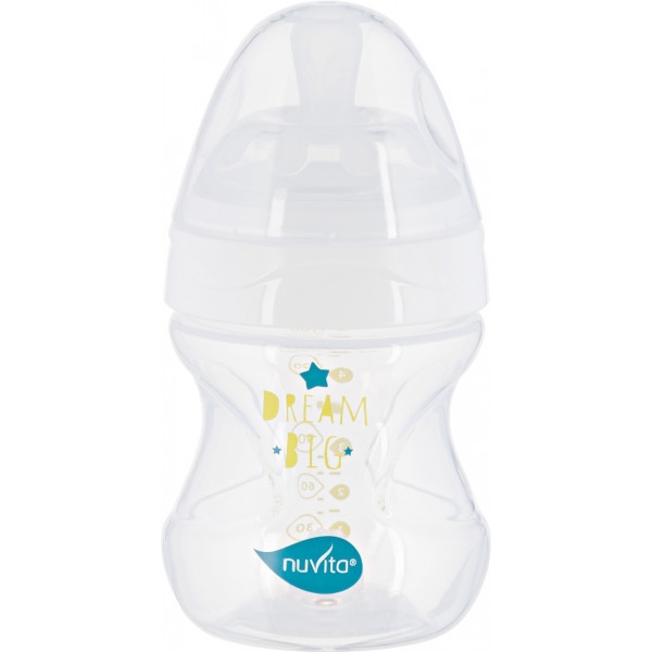 Пляшка для годування Nuvita Антиколікова Mimic Collection 150 мл White (NV6011BIANCO)