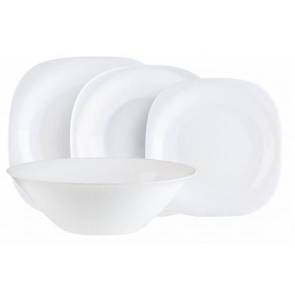 Столовий сервіз Luminarc Carine White 19 пр. (N2185)