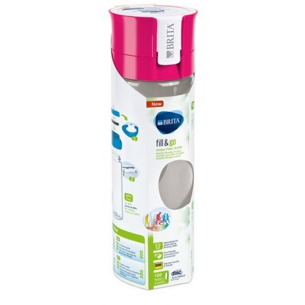 Пляшка для води Brita Vital 600 мл Pink (4006387061524)