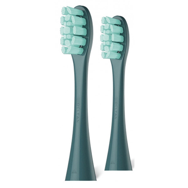 Насадка для зубної щітки Oclean PW09 Brush Head Green 2 шт. (6970810552492)