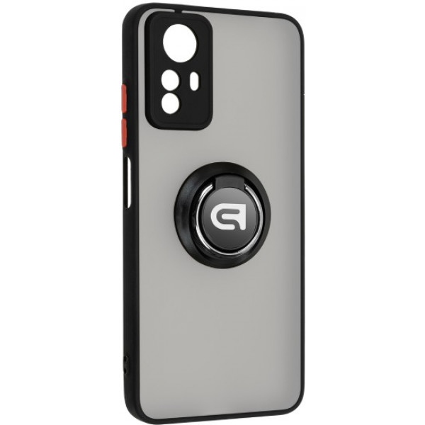 Чохол для смартфону Armorstandart Frosted Matte Ring for Xiaomi Redmi Note 12s 4G Black (ARM68898)