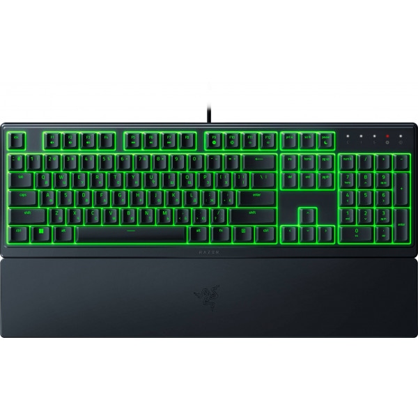 Клавіатура дротова ігрова Razer Ornata V3 X UKR USB Black (RZ03-04471900-R371)
