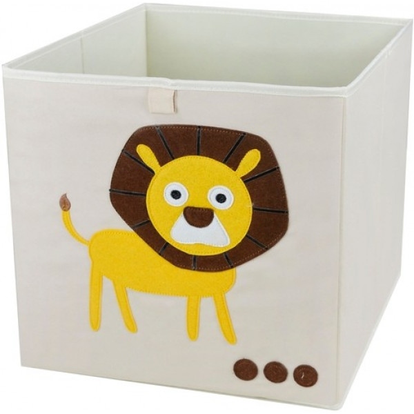 Коробка для зберігання дитяча Handy Home Лев 33x33x33 см (CH03)