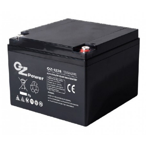 Акумулятор для ДБЖ OZ Power 12V 24AH (OZ12V024)
