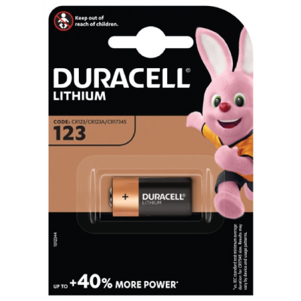 Батарейка Duracell DL 123 1 шт. (81546860)