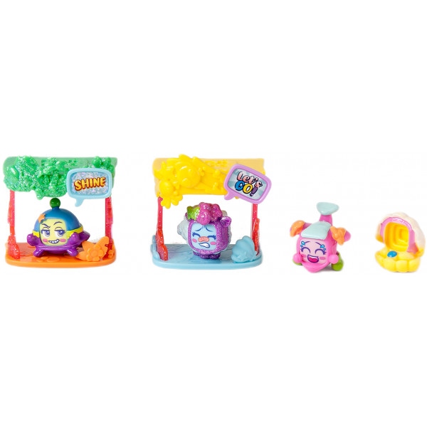 Набір ігрових фігурок Moji Pops "Adventure" – КОМАНДНІ ПРИГОДИ (4 фігурки, аксесуари) (PMPAB416IN00)
