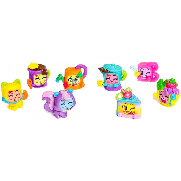 Набір ігрових фігурок Moji Pops "Party" – ПЕРЛИННИЙ СЮРПРИЗ (8 фігурок) (PMPPB816IN00)