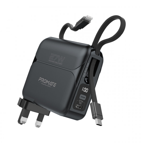 Батарея мобільна Promate Powerpack-20pro 20000mAh Black