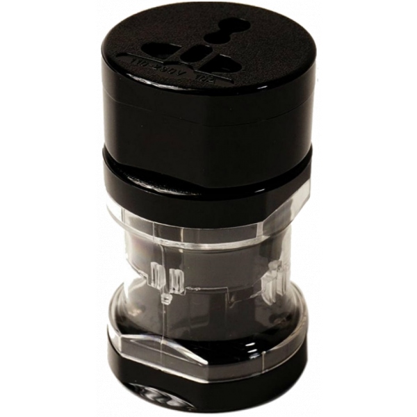 Перехідник 220В PowerPlant 220V 10A Black (DV00DV5068)