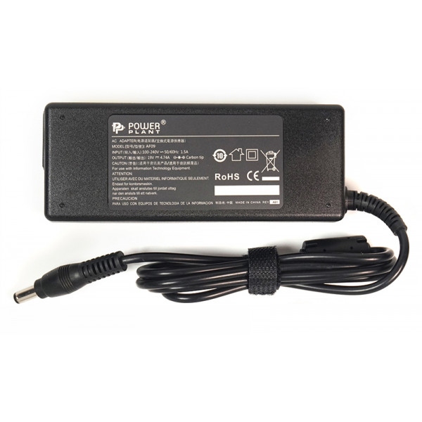 Зарядний пристрій для ноутбука PowerPlant Acer 220V 19V 90W 4.74A (AC90F5517)