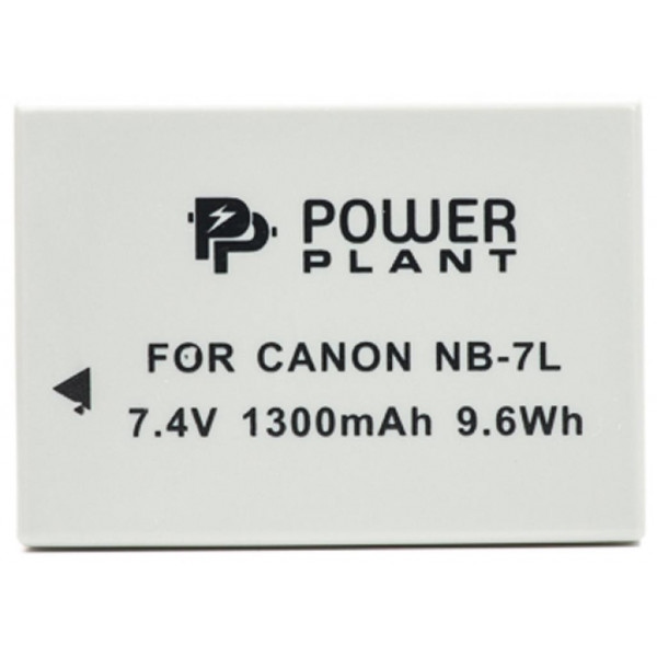 Акумулятор для фотокамери PowerPlant Canon NB-7L 1300mAh (DV00DV1234)