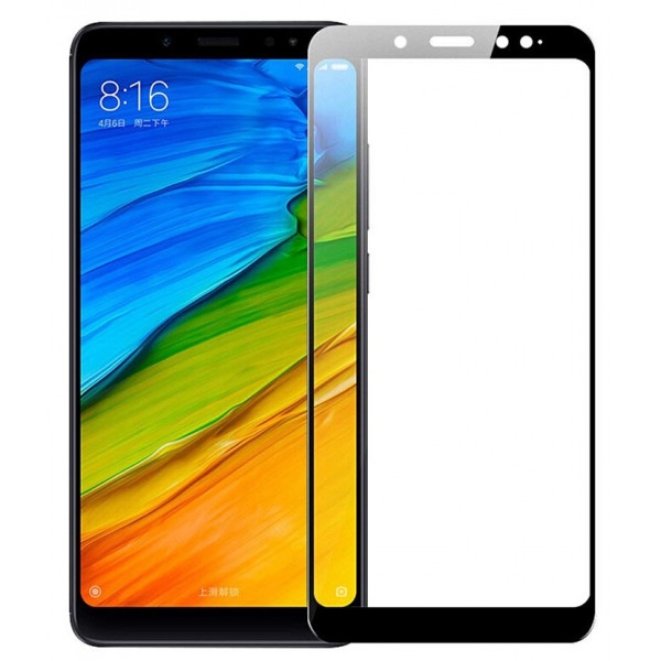 Захисне скло для смартфону PowerPlant Full screen for Xiaomi Redmi Note 5 Pro Black