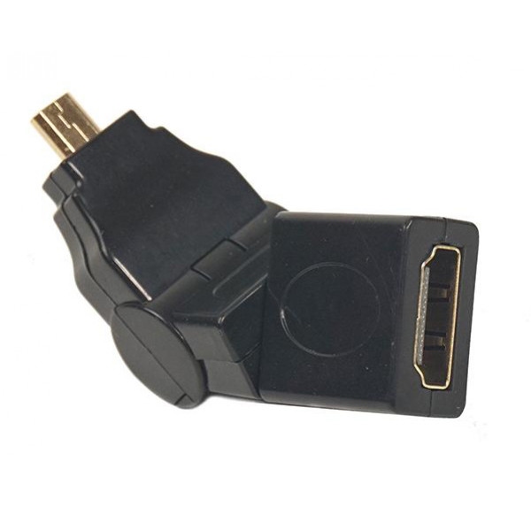 Перехідник HDMI PowerPlant HDMI AF - microHDMI AM (CA910618)