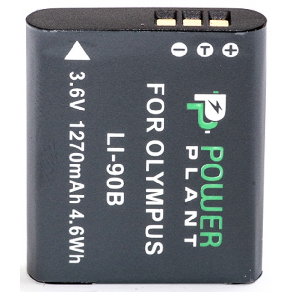 Акумулятор для фотокамери PowerPlant Olympus Li-90B 1270mAh (DV00DV1307)