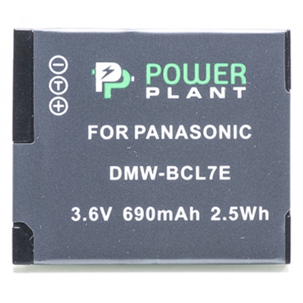 Акумулятор для фотокамери PowerPlant Panasonic DMW-BCL7E 690mAh (DV00DV1380)
