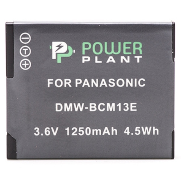 Акумулятор для фотокамери PowerPlant Panasonic DMW-BCM13E 1250mAh (DV00DV1381)