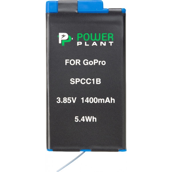 Акумулятор для екшн-камери PowerPlant SPCC1B 1400mAh (CB970346)