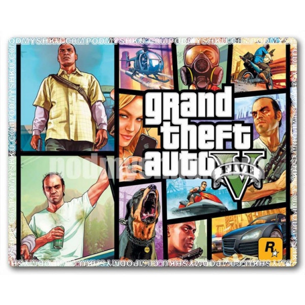 Килимок для миші PODMЫSHKU GTA 5