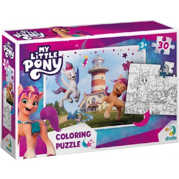 Пазли картонні (3-4 роки) Dodo 2 в 1 My Little Pony, 30 ел. (200124)