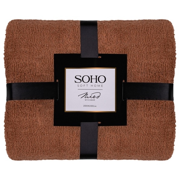Плед двоспальний SOHO 200х230 см Pattern Beige (1004К)