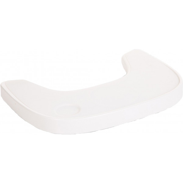 Піднос до стільчика для годування Childhome Evolu White (CHEVOTSAW)