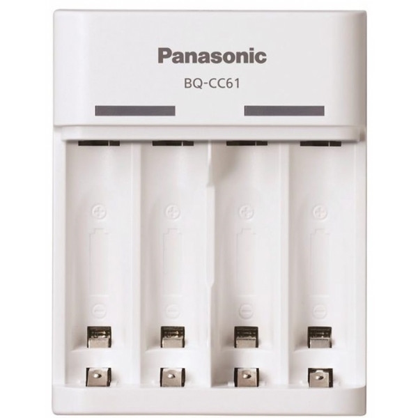 З/пристрій для акумуляторів AA/AAA Panasonic Basic USB Charger (BQ-CC61USB)