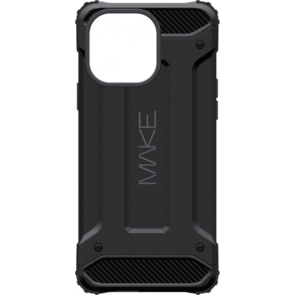 Чохол для смартфону MAKE Panzer Apple iPhone 14 Pro Black (MCN-AI14PBK)